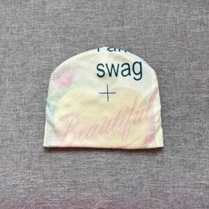 pastel swag ready to wear beanie designed by me